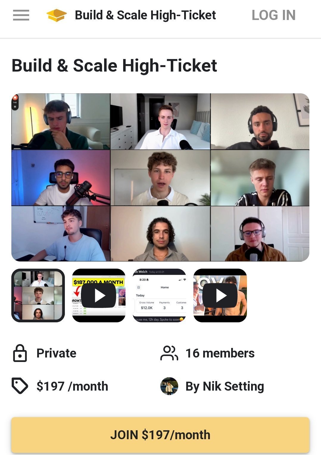 2025/07/16194.jpg Nik Setting – Build & Scale High-Ticket Course | High-Ticket Coaching Learn Nik Setting’s systems to build and scale a high-ticket service business: offer positioning, ad funnels, team management, and conversion workflows.