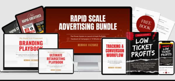 Hernan Vazquez Rapid Scale Advertising Bundle (Meta Ads) Complete 2025 Updated Hernan Vazquez Rapid Scale Advertising Bundle (Meta Ads) Complete 2025 Updated