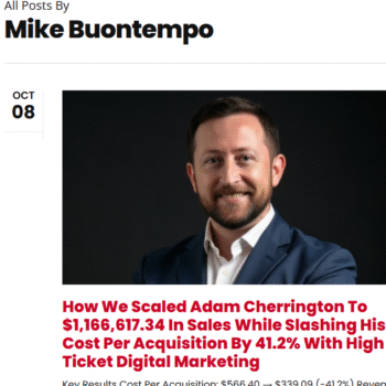 Michael Buontempo – Hedge Fund Acquisition Engine 2025