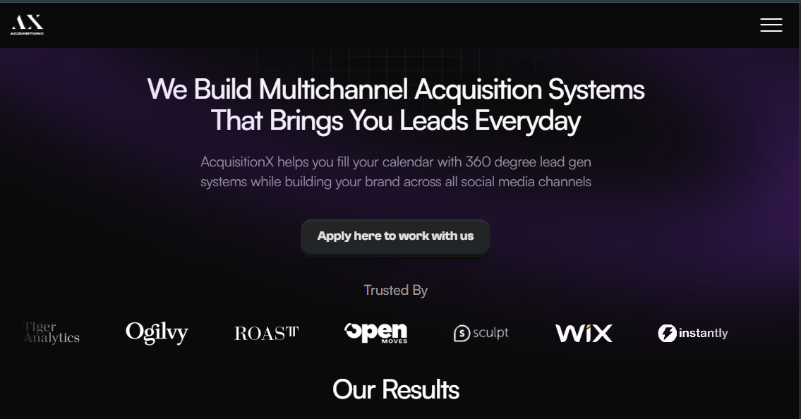Acquisition X – Build Multichannel Acquisition Funnel Acquisition X – Build Multichannel Acquisition Funnel