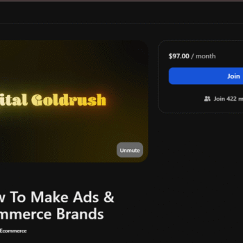 Ecom Talent - Learn How To Make Ads & Scale Ecommerce Brands [Updated October 2025]