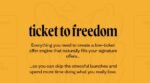 Sarah and Justin – Ticket To Freedom