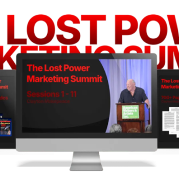 Clayton Makepeace – The Lost Power Marketing Summit